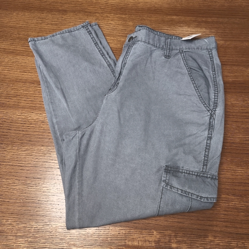 NWT BP Cotton Blend Casual Pant in Gray Size XL